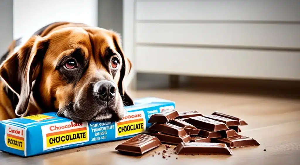 Symptômes d'intoxication au chocolat chez le chien
