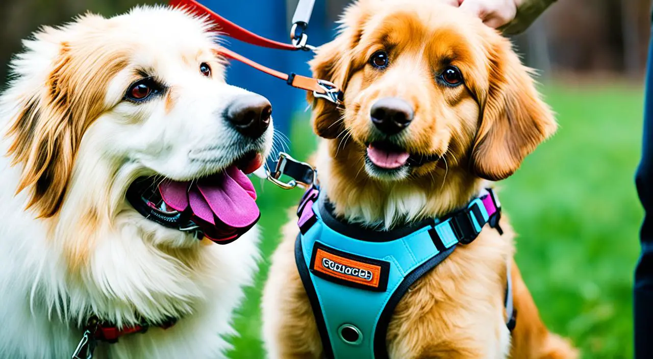 comment mettre un harnais chien