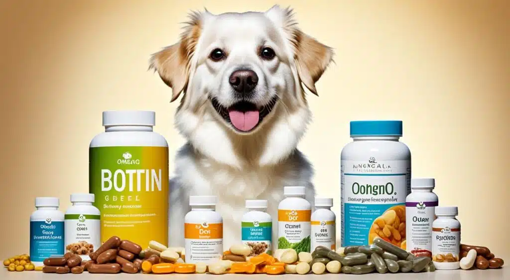 compléments alimentaires pour le pelage du chien