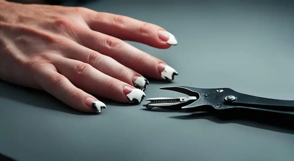 coupe des griffes d'un chien anxieux