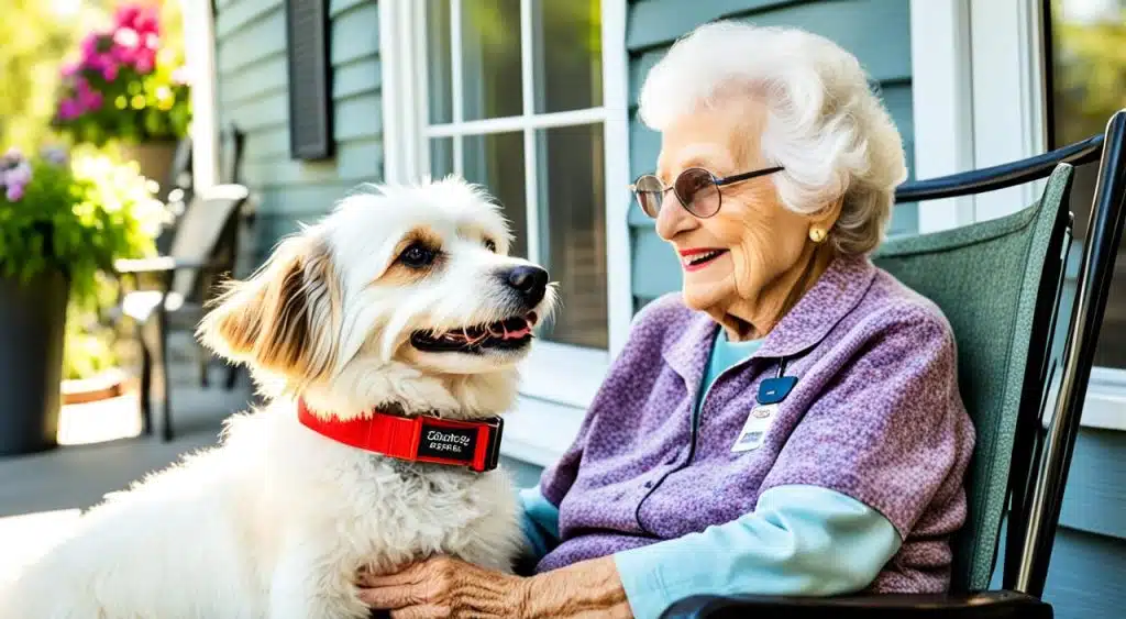 Chien pour personne âgée