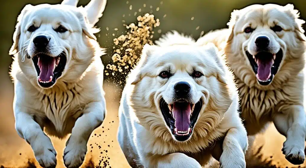 Chiens agressifs