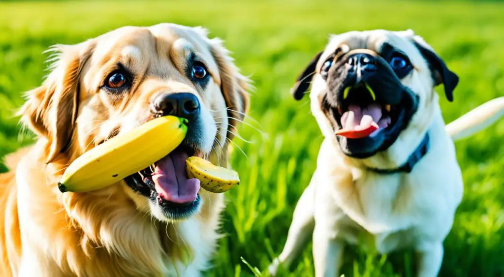 bananes pour chiens