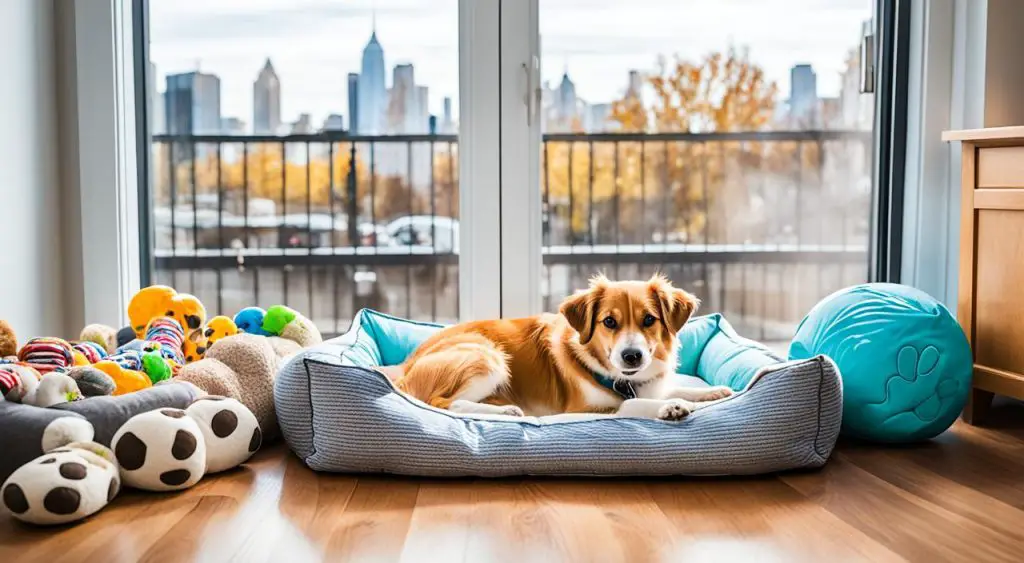 chien appartement