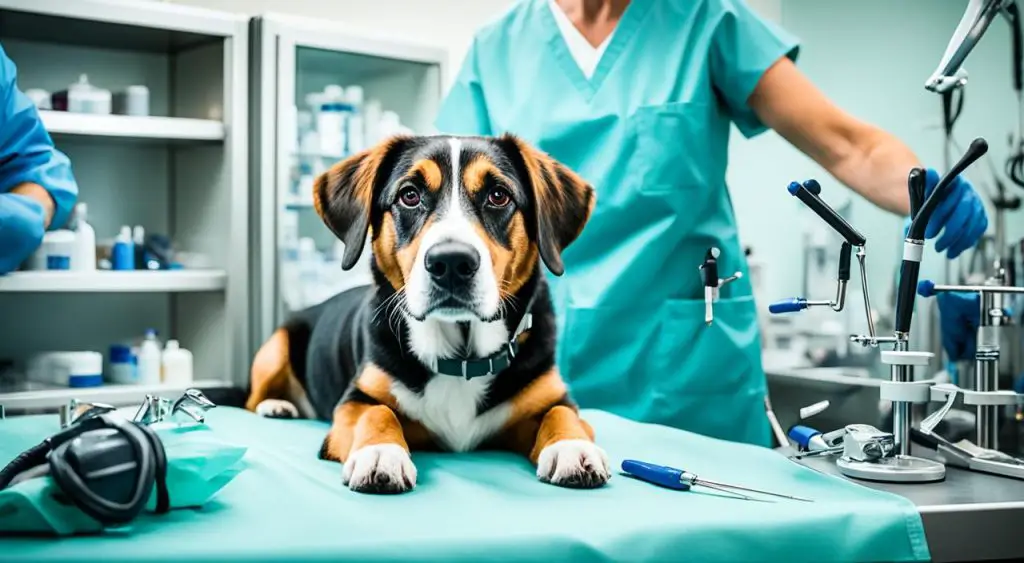 chien castration
