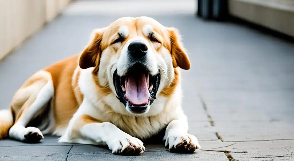 chien difficulté respirer symptômes