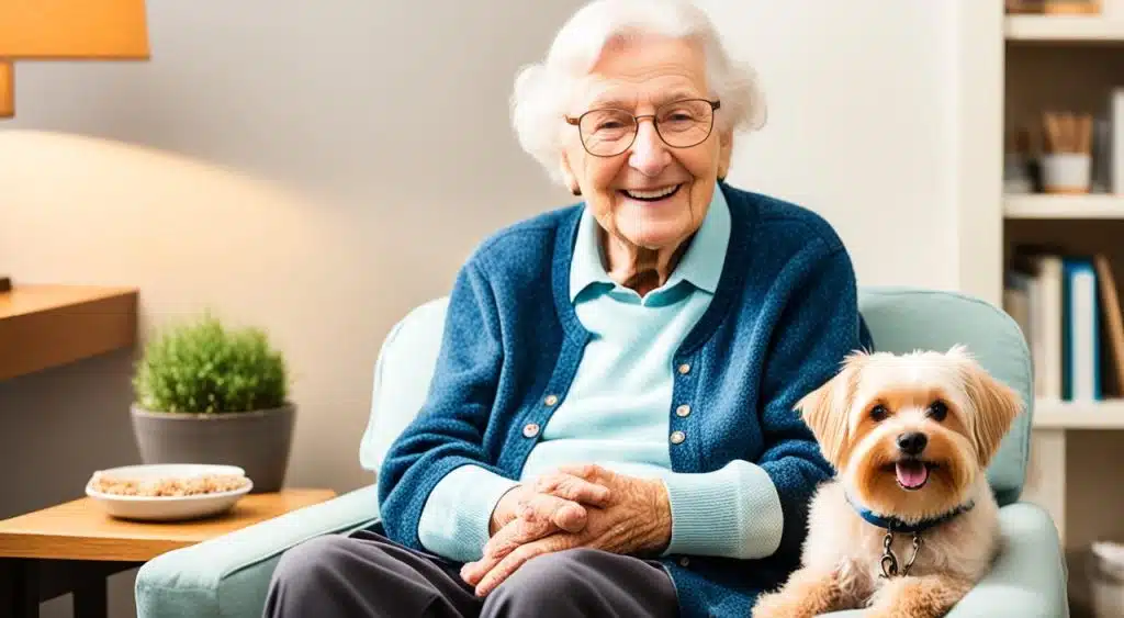 chien pour personne âgée