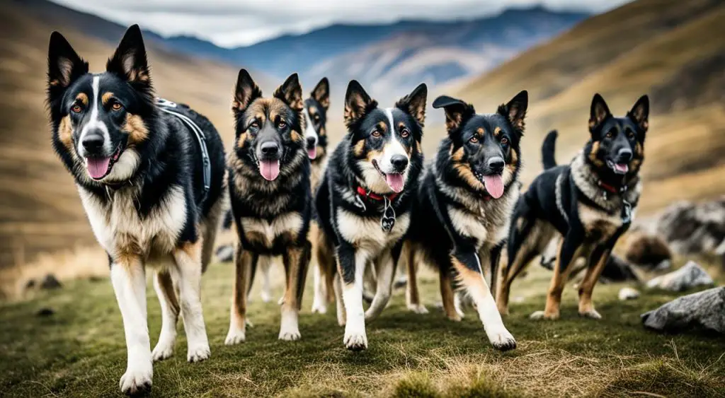 chiens de berger intelligents