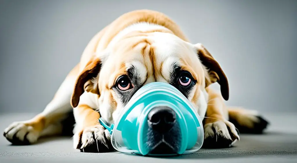 corps étranger voies respiratoires chien