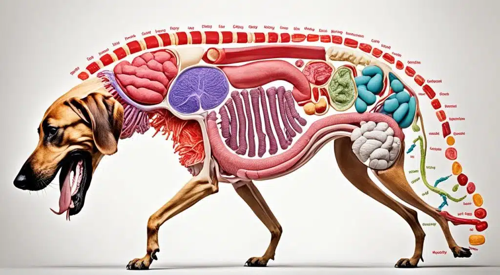 digestion des chiens