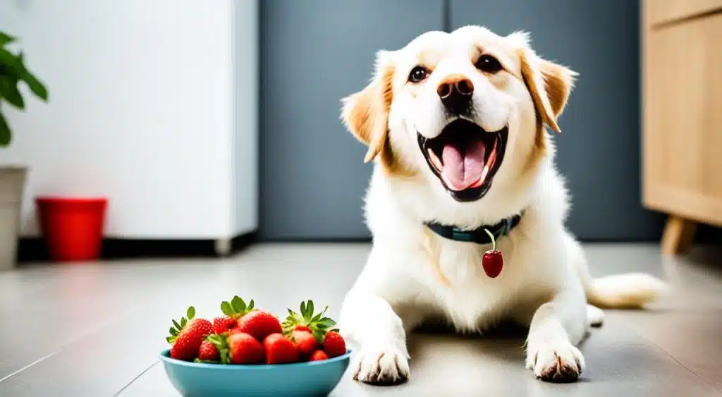 peut on donner des fraises a un chien
