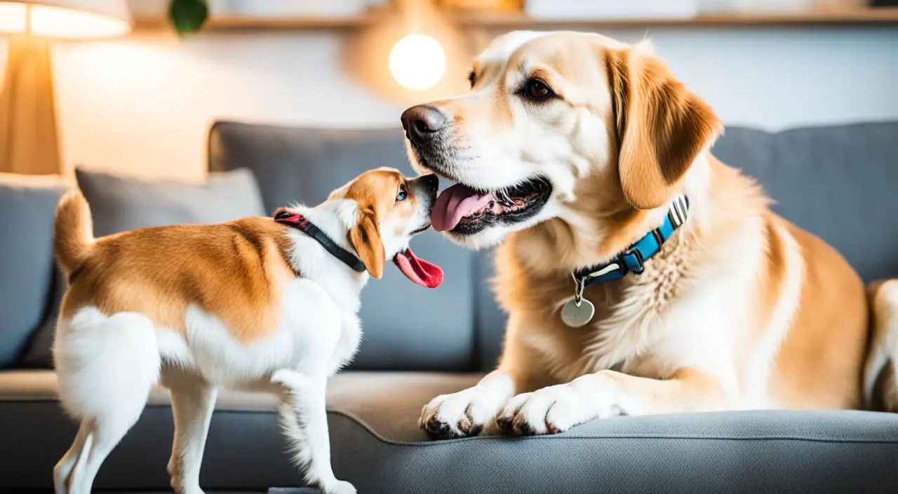 pourquoi un chien lèche les pieds