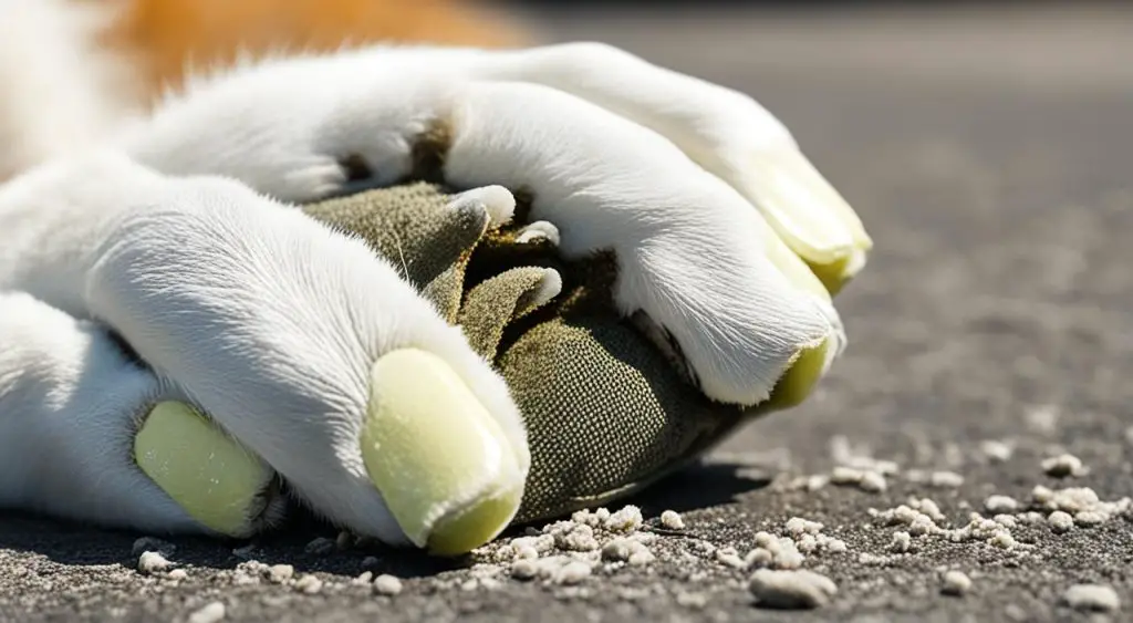 pourquoi un chien se lèche les pattes