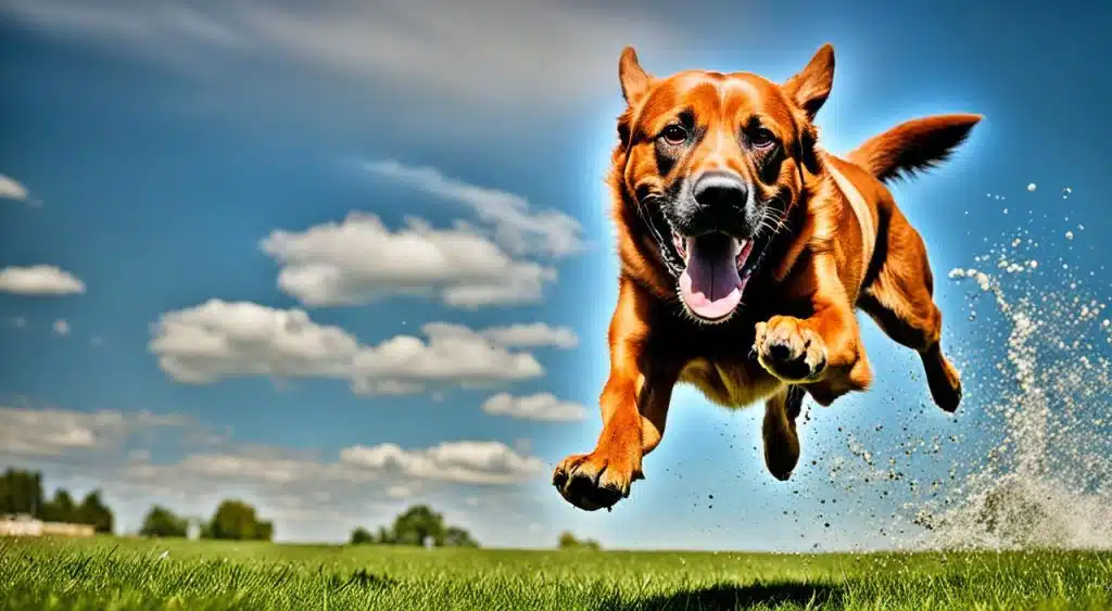 puissance d'un chien