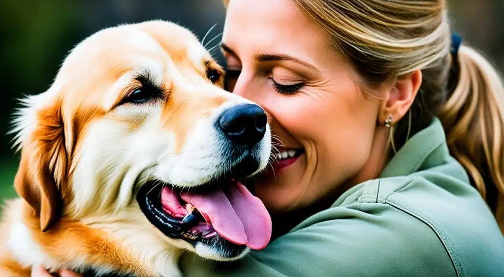 signes d'amour des chiens envers leur maître