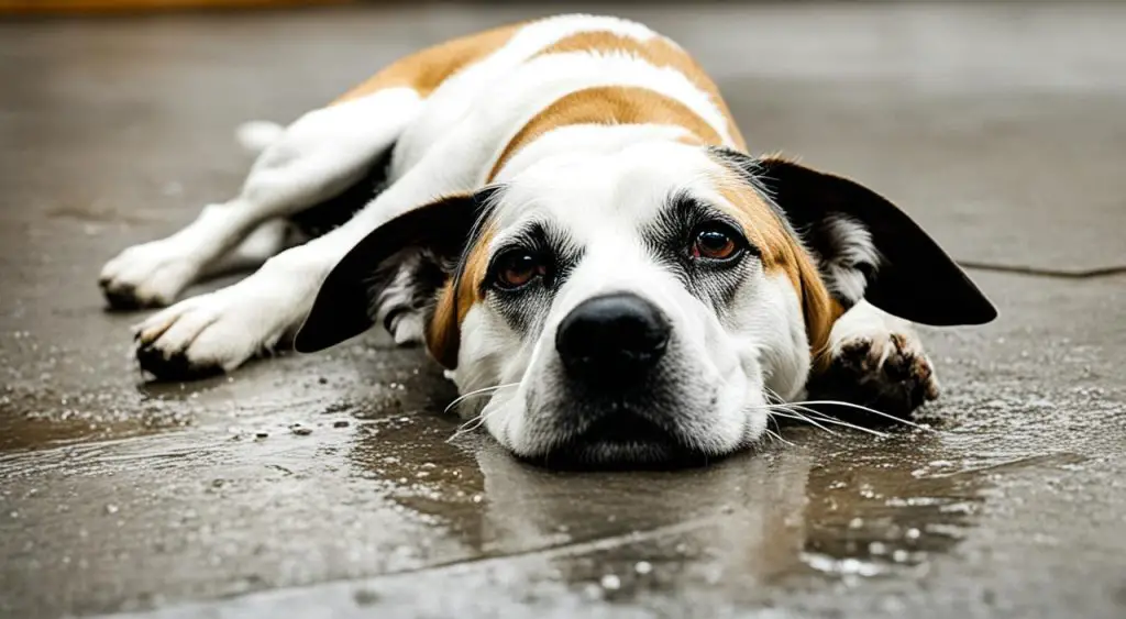 symptômes incontinence urinaire chez le chien