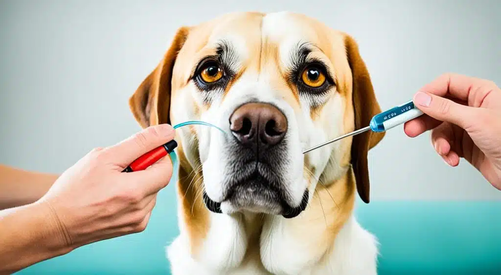 Fièvre chez les chiens