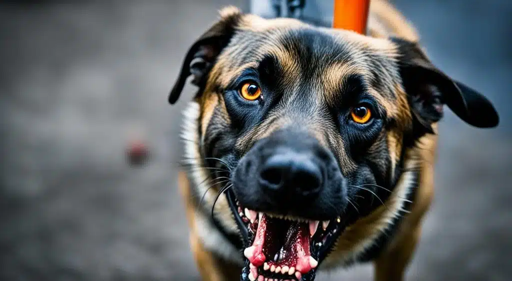 Techniques de défense contre un chien agressif
