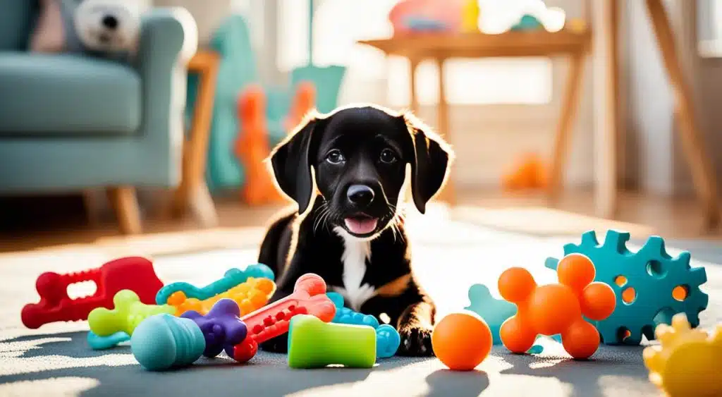 jouets à mâcher pour chiots