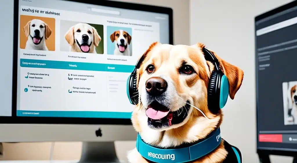 reconnaissance vocale pour chiens