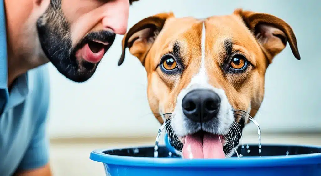 réhydratation chien