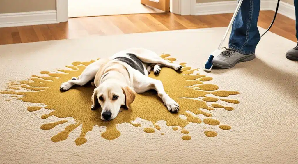 taches d'urine canine