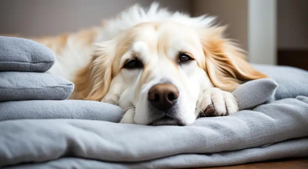 temps de sommeil vieux chien