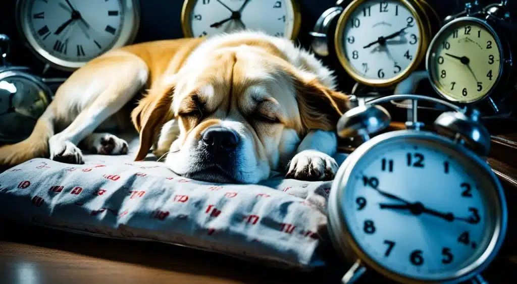 troubles du sommeil chez les chiens