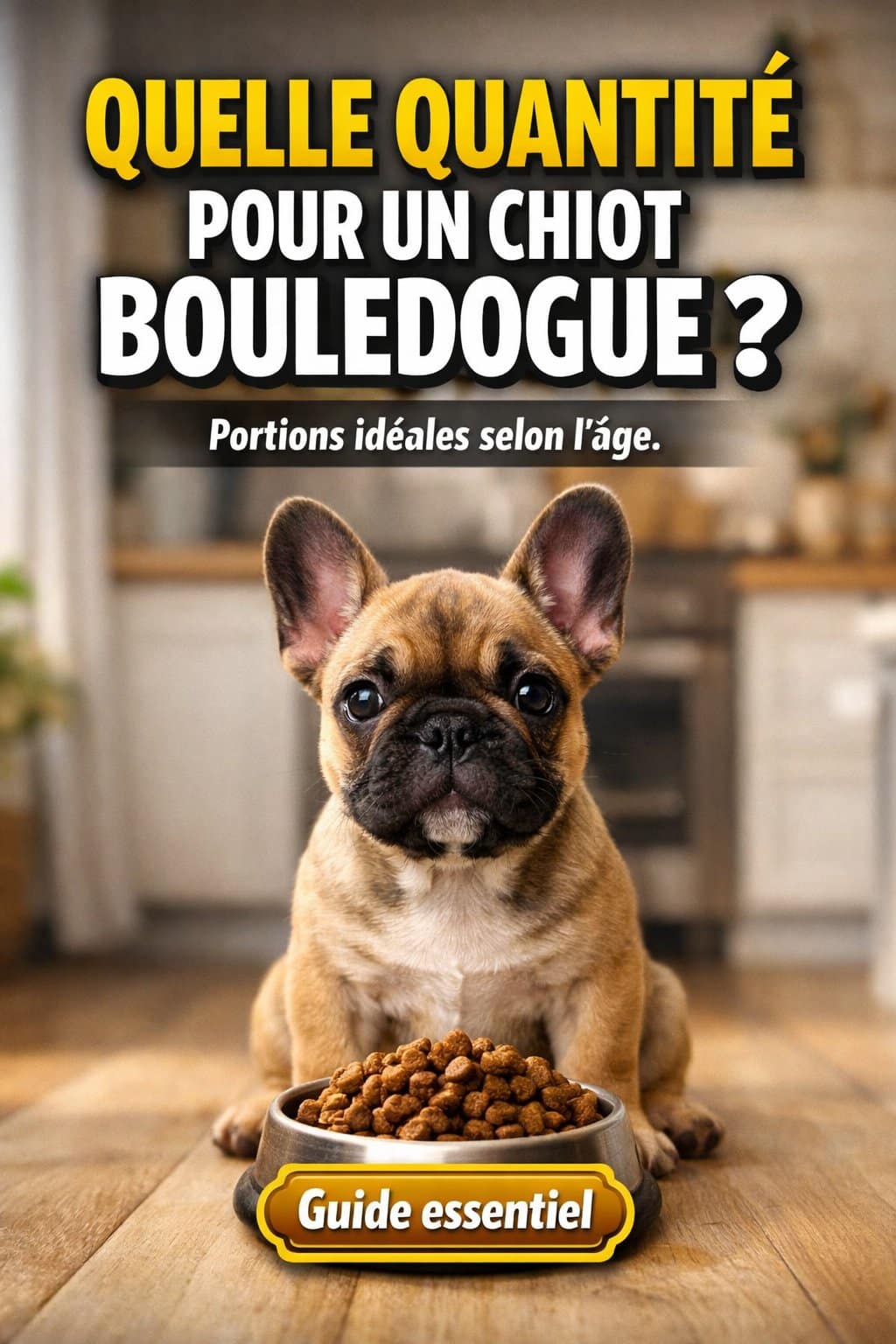Quelle Quantité Doit Manger Un Chiot Bouledogue Français Guide Essentiel Pour Bien Le Nourrir